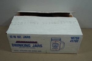 Set of 12 Mason Drinking Jars