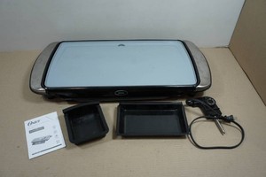 Oster Electric Griddle with Warming Drawer