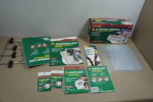 9 Electric Laminator and Accessories