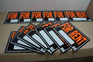 For Rent Metal Signs