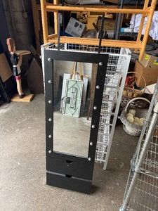 Over Door Mirrored Cabinet