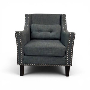 Dark Gray Guest Chair Accent Chair