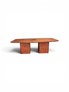 Conference Table features a Cherry Finish