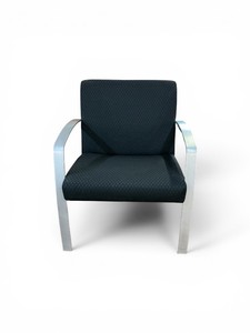 Bariatric Guest Chair with Silver Base Retails New for $699