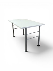 Training Table With Integrated Side Rungs Retail $420