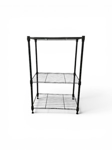 3-tier Black Wire Shelving Unit Retail $299