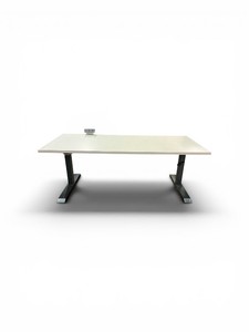 Sit-Stand Power Table with Dark Gray Base Retail $1700