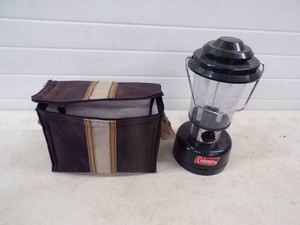 Coleman Lantern dual power with Cooler