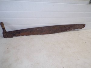 Large Vintage Hand Saw