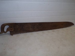 Large Vintage Hand Saw