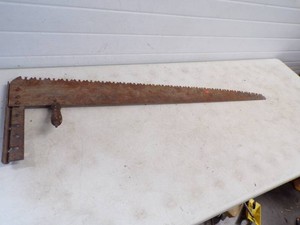 Large Vintage Hand Saw