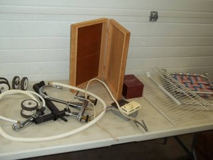 Assorted Lot, Plumbing parts, Wood Boxes, Kids Chair and more