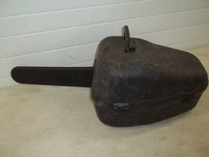 Poulan Chainsaw for parts with Case