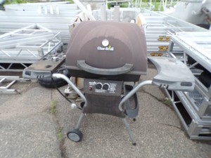 Propane Grill with side burner