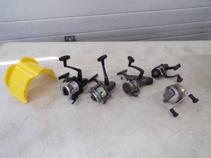 5 Fishing Reels and Fish Grabber