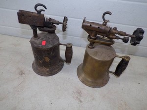 Pair of Vintage Torches
