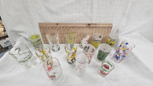 Lot of Vintage Glass of Various Themes