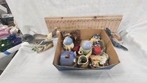 Windmill Tea Set, Cintage Bird Planter
