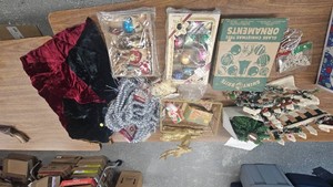 Vintage Christmas Lot as Pictured