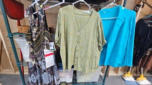 Two Piece Skirt Combo, Tank Dress and Blazer, Sz 16XL