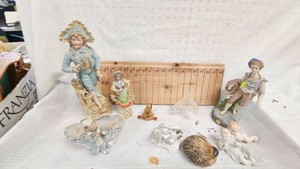 Bisque Porcelain Figurines Lot