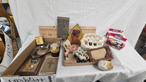 Die Cast Cars, Ashtrays, Goose Dish, etc