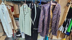 Lot of Vintage Dresses as Pictured