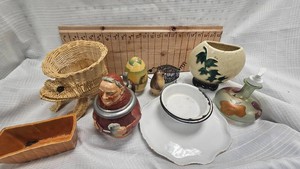 Frong Wicker, Vase, Frier and More