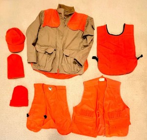 Hunting Apparel 7-Piece Mixed Lot - Duck Bay, Ozark Trail &amp YoungAnHat