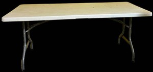 Folding Table 72 X 30 in