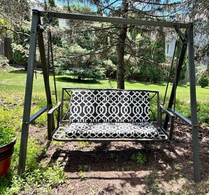 Outdoor Patio Swing Set 75 X 51 X 70 in