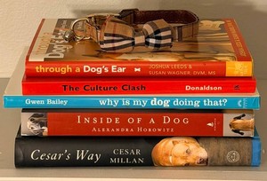 Dog Books & Plaid Bow Collar Mixed Lot