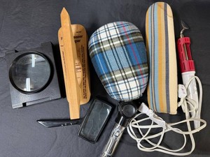 Dritz Pressing Ham, Talon Point Presser & Clapper, Magnifiers, Corded Detail Iron