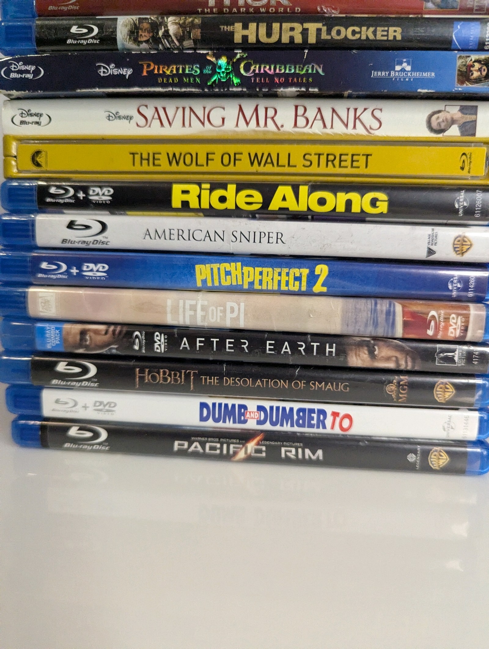 14 pre-owned Blue-Ray movies, various titles for Sale in