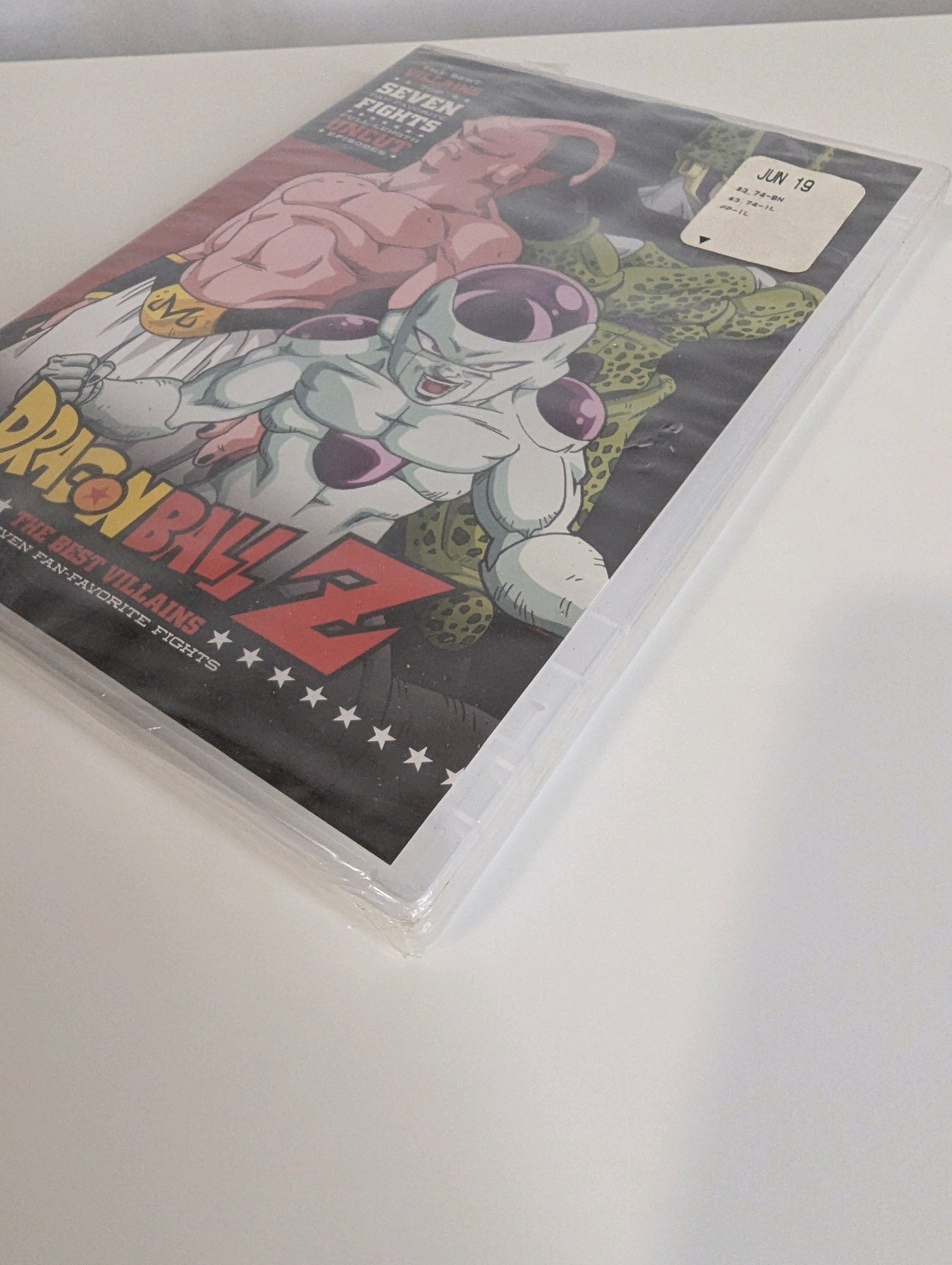 Sealed Dragon Ball Z: The Best Villains DVD and Used Dragon Ball Z