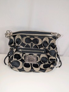 Coach Poppy Signature hobo bag