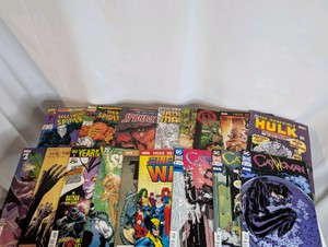 Comic Book Lot - Spiderman, Catwoman, Thor, Hulk