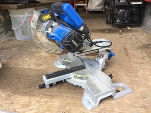 KOBALT #0857240 7 14 Compact Sliding Miter Saw