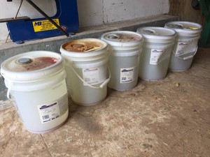 (4) 5 Gal DIVERSEY Oxivir Tb