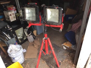 Larger Pedestal Shop Light