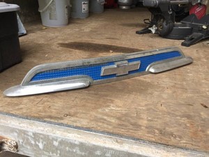 Vintage Chevrolet Automobile Front Grill Emblem