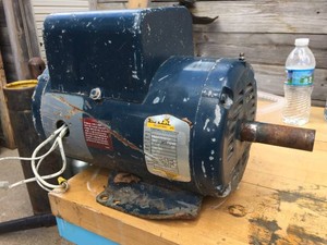 BALDOR Industrial Motor 7 12 HP 3450 RPM 1 PH