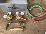 (2) HARRIS CALORIFIC Gas/Oxygen Regulator Gauges - Torch
