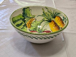 Hand-painted Ceramic Bowl from Italy 613