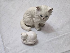 Lefton and Midwest Japan Porcelain Cat Figures