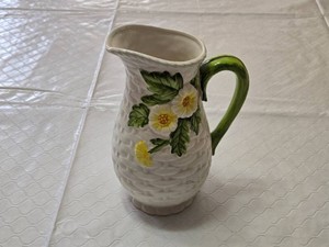 Lefton Decorative Pitcher with Floral Design 5404
