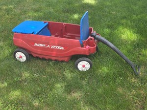Radio Flyer Childrens Wagon with Storage and Seat