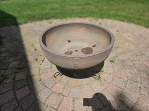 Plastic Fountain Basin about 32 across