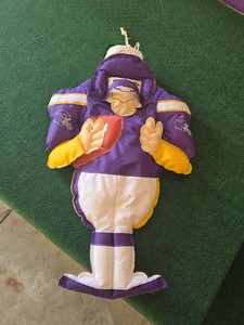Viking Football Player Windsock