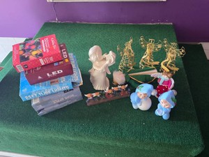 Christmas Decorations and Lights including LED Sets, Figurines, and Ornaments